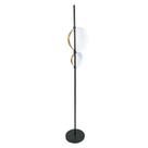 Luminaria de Chão Design Moderno Metal Preto Alta Decoração Luminaria de Chão Design Moderno Metal Preto Alta Decoração