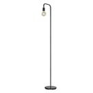 Luminária de chão Globe Electric Holden 70 Black Satin Finish