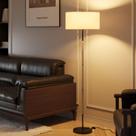 Luminária de chão Karjoefar Mid Century 2x9W LED 3 cores