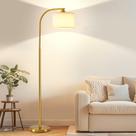 Luminária de Chão KQW 165 cm LED 9W Dimerizável Dourada