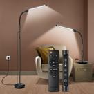 Luminária de chão LED FullyCare com luz noturna de 5 cores e 5 de brilho