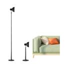 Luminária De Chão LED USB Ajustável Com 3 Cores E Dimmer, Suporte De 145CM Para Sala De Estar E