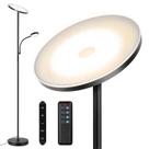Luminária de chão OUTON LED 27W/2400LM Torchiere e 7W/400LM Reading