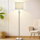 Luminária de chão Qingmiao ajustável 137-168cm 8W 4000K LED