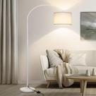 Luminária de chão Seaside Village White Arc Adjustable Head