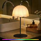 Luminária de Chuveiro à Prova dÁgua FUYO Sem Fio RGB e Branco Quente LED
