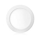 Luminaria de embutir redonda branca flat led - LUMANTI