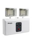 Luminária de Emergência 2 Faróis 1200lm 6500K Bivolt