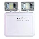 Luminaria de Emergencia 2 Farois Lampada LED Recarregavel Luz Iluminaçao Empresa Casa Comercio