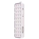 Luminária de Emergência 30 LEDs Bivolt 100LM - Ideal para Escadarias e Escritórios