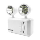Luminária de Emergência Bloco Autônomo 2 Faróis 3W Bivolt Blumenau