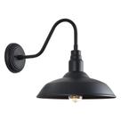 Luminária de exterior GOALPLUS 14" Black Industrial