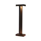 Luminária de Jardim Nordecor Elon Duplo 6491 60cm Led 10W Bivolt Preto 3000K Luz Amarela