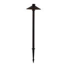 Luminária de Jardim Nordecor Kita 6485 Led 5W Bivolt Preto 3000K Luz Amarela