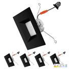 Luminária de lata LED quadrada NUWATT 6" 14W 110V