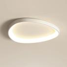 Luminária de LED de sobrepor formato Orgânico Triangulo Bivolt 3 em 1 Cor Branca Luminária de LED de sobrepor formato Orgânico Triangulo Bivolt 3 em 1 Cor Branca