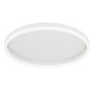 Luminária de LED de sobrepor redondo com luz de borda 24W Bivolt 3 em 1 Bivolt