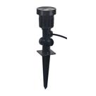 Luminária de Led Espeto Para Jardim Spot Branca 6w Corpo Preto Bivolt Kian