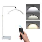 Luminária de Led Lunar 58cm para Estética Maquiagem Cílios 3 cores de luz c/ controle remoto Sancai