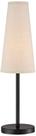 Luminária de Mesa 360 Lighting 66 cm Bronze Espresso com Abajur de Linho Luminária de Mesa 360 Lighting 66 cm Bronze Espresso com Abajur de Linho