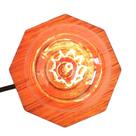 Luminária de mesa Abajur Diamante Freijó com Interruptor Luminária de mesa Abajur Diamante Freijó com Interruptor