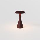 Luminária de Mesa Abajur LED Donna Ring Light Interlight - Portátil Sem Fio - Corten
