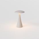 Luminária de Mesa Abajur LED Donna Ring Light Interlight - Portátil Sem Fio - Nude