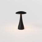 Luminária de Mesa Abajur LED Donna Ring Light Interlight - Portátil Sem Fio - Preto