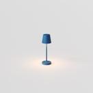Luminária de Mesa Abajur LED Mini TN Interlight - Portátil Sem Fio - Azul Índigo