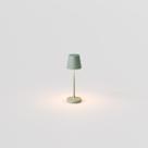 Luminária de Mesa Abajur LED Mini TN Interlight - Portátil Sem Fio - Verde Sálvia
