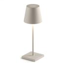 Luminária de Mesa Abajur LED Tina Interlight - Portátil - Sem Fio - Nude Luminária de Mesa Abajur LED Tina Interlight - Portátil - Sem Fio - Nude