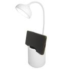 Luminaria de Mesa Abajur Touch Screen LED Recarregavel Flexivel Suporte Celular Lampada Escritorio Iluminaçao