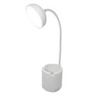 Luminaria de Mesa Abajur Touch Screen Recarregavel LED Flexivel Articulada Suporte Celular Escritorio Iluminaçao Lampada