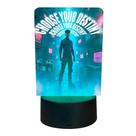 Luminária de Mesa Acrílico Retroverso com Base LED Personalizada