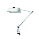 Luminária De Mesa Articulada Com Garra Ilutec Ref. 387 Bivolt Cor:Branco