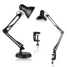 luminária De Mesa Articulada Preto Abajur Lustre Lanterna