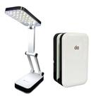 Luminária De Mesa Articulável Abajur 24 Leds Recarregável Dp Light