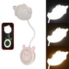 Luminária De Mesa Articulável LED Recarregável Flexível 360 TB1665RO