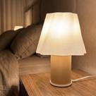 Luminária De Mesa Atria Abajur Clássico Com Lâmpada Led 9W E27 Decoração Quarto Sala