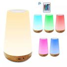 Luminária De Mesa Bravalumi Led Magic Colors Rgb Touch Usb Amadeirado Luminária De Mesa Bravalumi Led Magic Colors Rgb Touch Usb Amadeirado