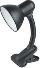 Luminaria De Mesa Com Garra Presilha Articulavel Bivolt Sala Trabalho Escritorio Abajur 99 GARRA NOVA PRETA