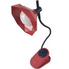 Luminaria de Mesa Com Garra Touch Presilha Articulavel Diamante Led 3 Cores Abajur Flexivel Trabalho Escritorio Home Office Geometrica