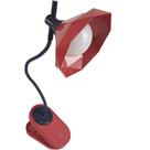 Luminaria de Mesa Com Garra Touch Presilha Led Articulavel Diamante 3 Cores Abajur Flexivel Trabalho Escritorio Home Office Geometrica