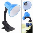 Luminária de Mesa com Presilha Azul Bivolt