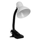 Luminária de Mesa com Presilha Branca Bivolt