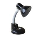Luminaria de mesa de metal com suporte para caneta bivolt