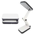 Luminária de Mesa Dobrável e Portátil Ajustável com 24 Leds