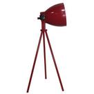 Luminaria de mesa em aco 55cmh 1xe27 - ver