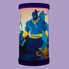 Luminária de Mesa Gênio da Lâmpada Aladdin Bivolt Decorativa LED Quarto Infantil Luz Suave Disney
