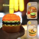 Luminária de Mesa Hambúrguer Luz Noturna USB Recarregável com Porta-Objetos Luminária de Mesa Hambúrguer Luz Noturna USB Recarregável com Porta-Objetos